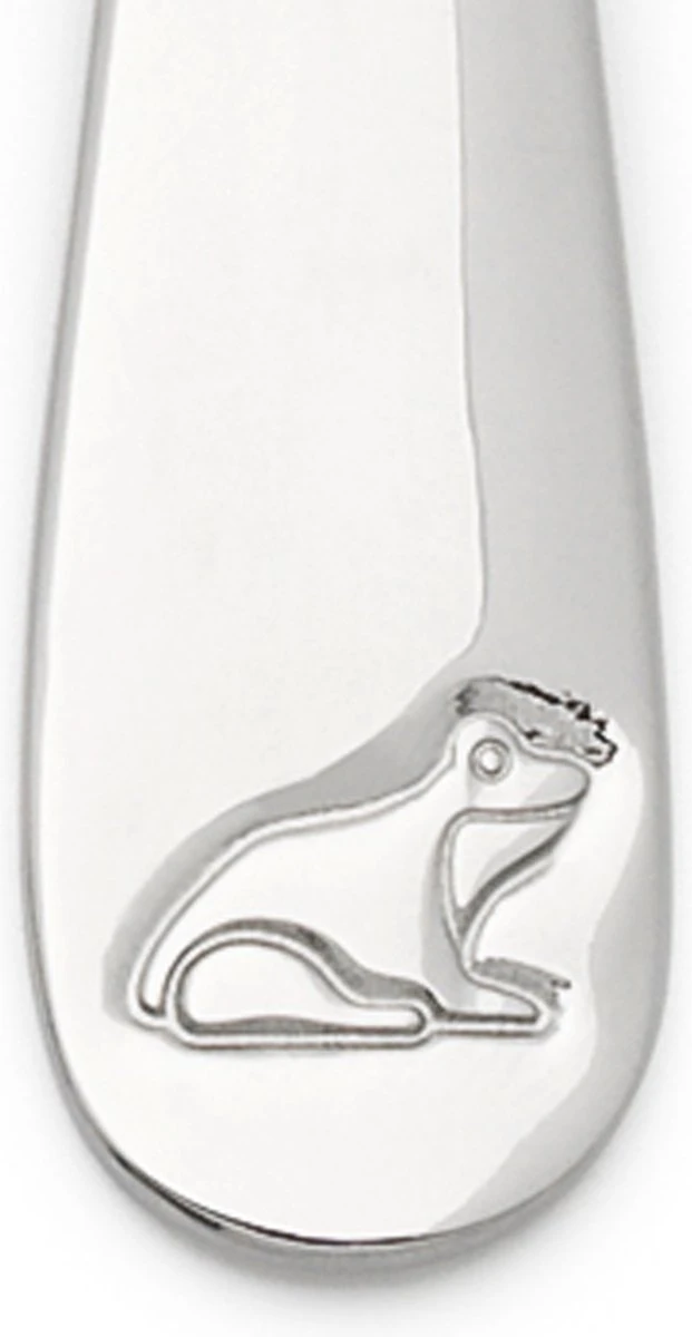 Zilverstad - Kindercouvert 4-delig Vijverdieren RVS 18/10 9 Zilverstad - Kindercouvert 4-delig Vijverdieren RVS 18/10 - Afbeelding 7