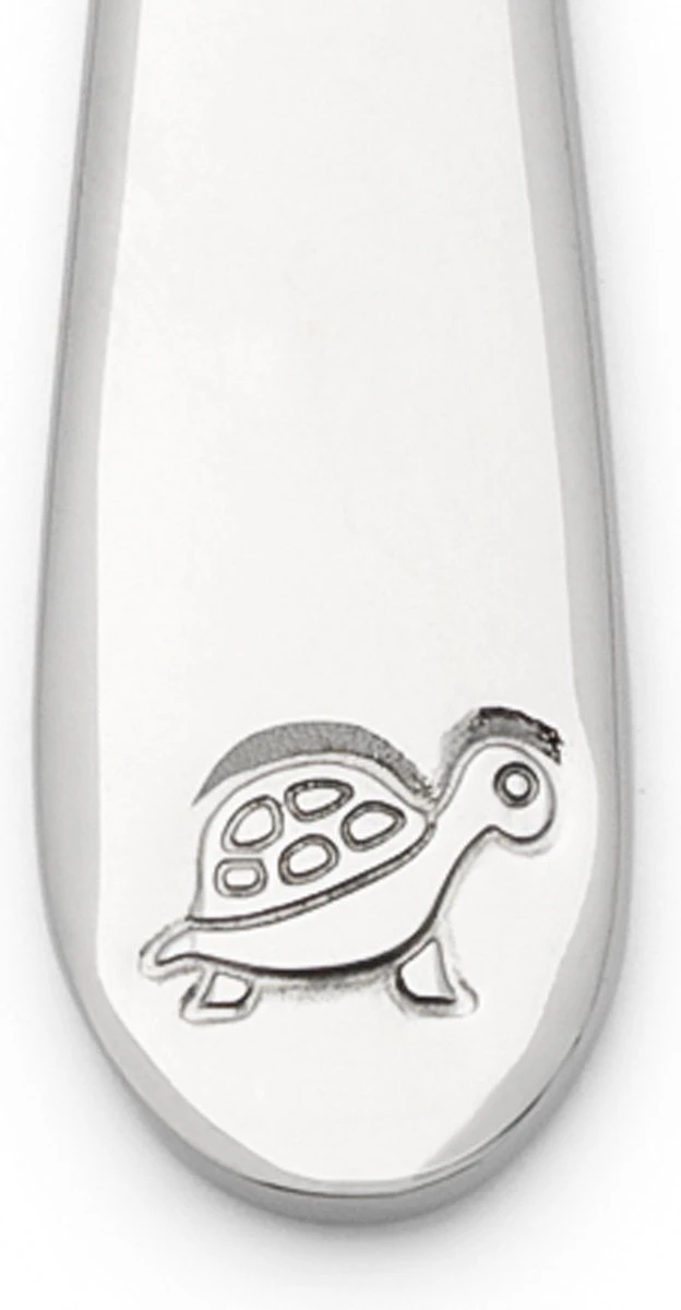 Zilverstad - Kindercouvert 4-delig Vijverdieren RVS 18/10 6 Zilverstad - Kindercouvert 4-delig Vijverdieren RVS 18/10 - Afbeelding 4