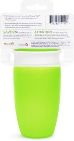 Munchkin Miracle Drinkbeker 360 Sippy Cup Groen -BIBS Shop 629x1200 1