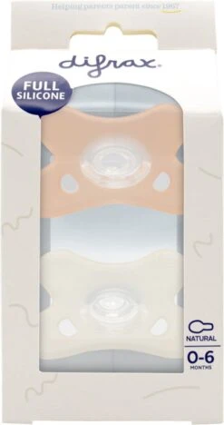 Difrax Natural 0-6 Mnd Siliconen Blossom/Wit Fopspeen 2 Stuks 120-SI123B03 11 Difrax Natural 0-6 Mnd Siliconen Blossom/Wit Fopspeen 2 Stuks 120-SI123B03 -BIBS Shop 634x1200