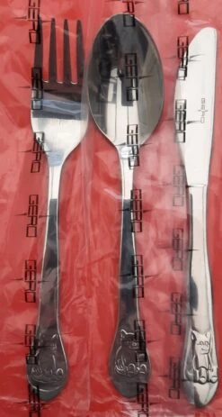 Kinderbestek - 3-delig - Gero - Beer -BIBS Shop 640x1200