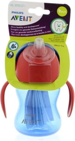 Philips Avent SCF796/01 Drinkbeker Met Rietje - 9m+ - Blauw/rood 17 Philips Avent SCF796/01 Drinkbeker Met Rietje - 9m+ - Blauw/rood -BIBS Shop 641x1200 1