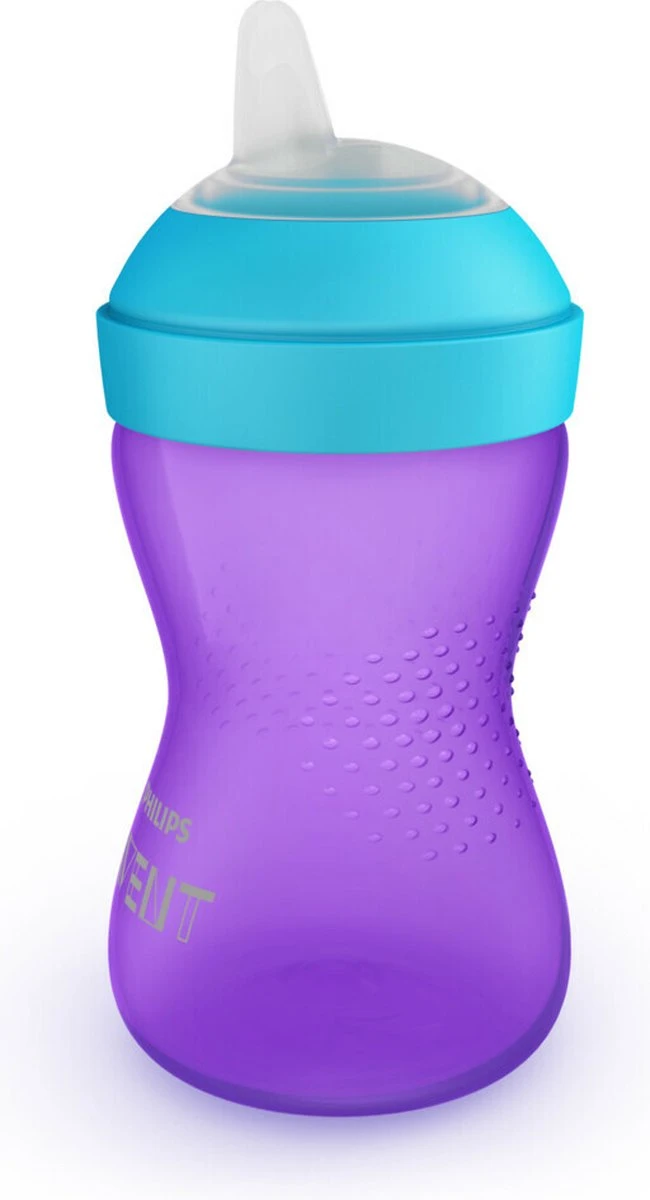 Philips Avent Zachte Bijtbestendige Tuitbeker 9+ Mnd SCF802/01 - Drinkbeker 4 Philips Avent Zachte Bijtbestendige Tuitbeker 9+ Mnd SCF802/01 - Drinkbeker - Afbeelding 2