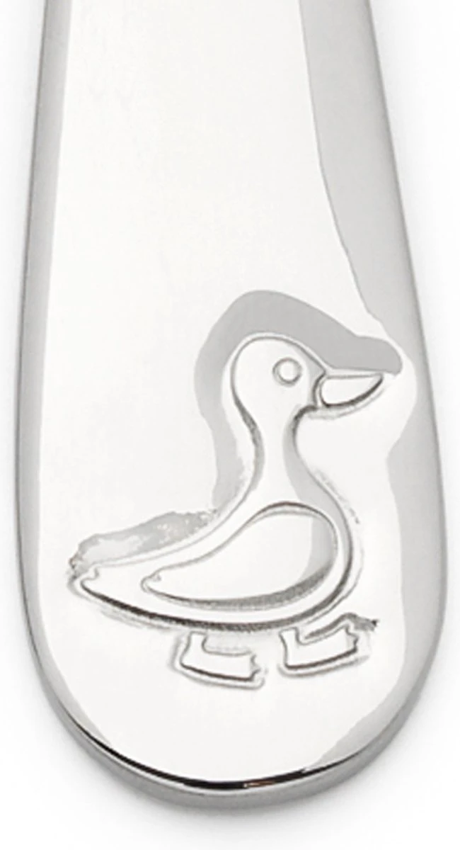 Zilverstad - Kindercouvert 4-delig Vijverdieren RVS 18/10 7 Zilverstad - Kindercouvert 4-delig Vijverdieren RVS 18/10 - Afbeelding 5