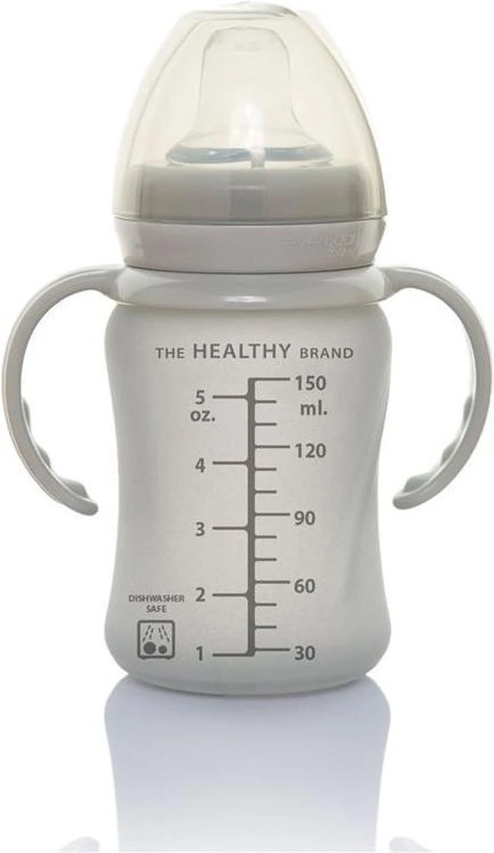 Glazen Tuit Drinkbeker Met Siliconen Coating 5 Glazen Tuit Drinkbeker Met Siliconen Coating - Afbeelding 3