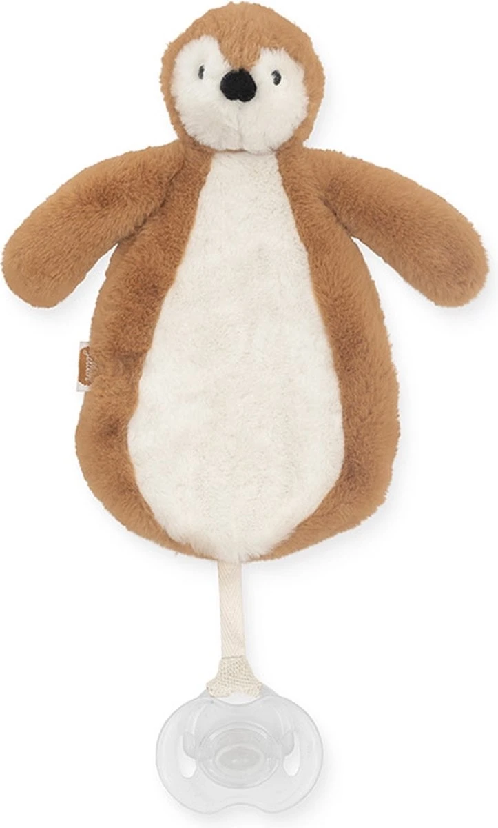 Jollein Speendoekje Pinguïn - Caramel 3 Jollein Speendoekje Pinguïn - Caramel