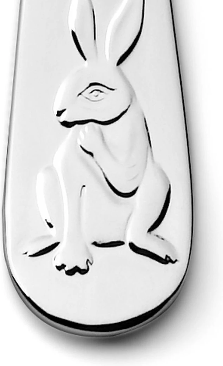 Zilverstad - Kindercouvert 4-delig Bosdieren RVS 18/10 7 Zilverstad - Kindercouvert 4-delig Bosdieren RVS 18/10 - Afbeelding 5