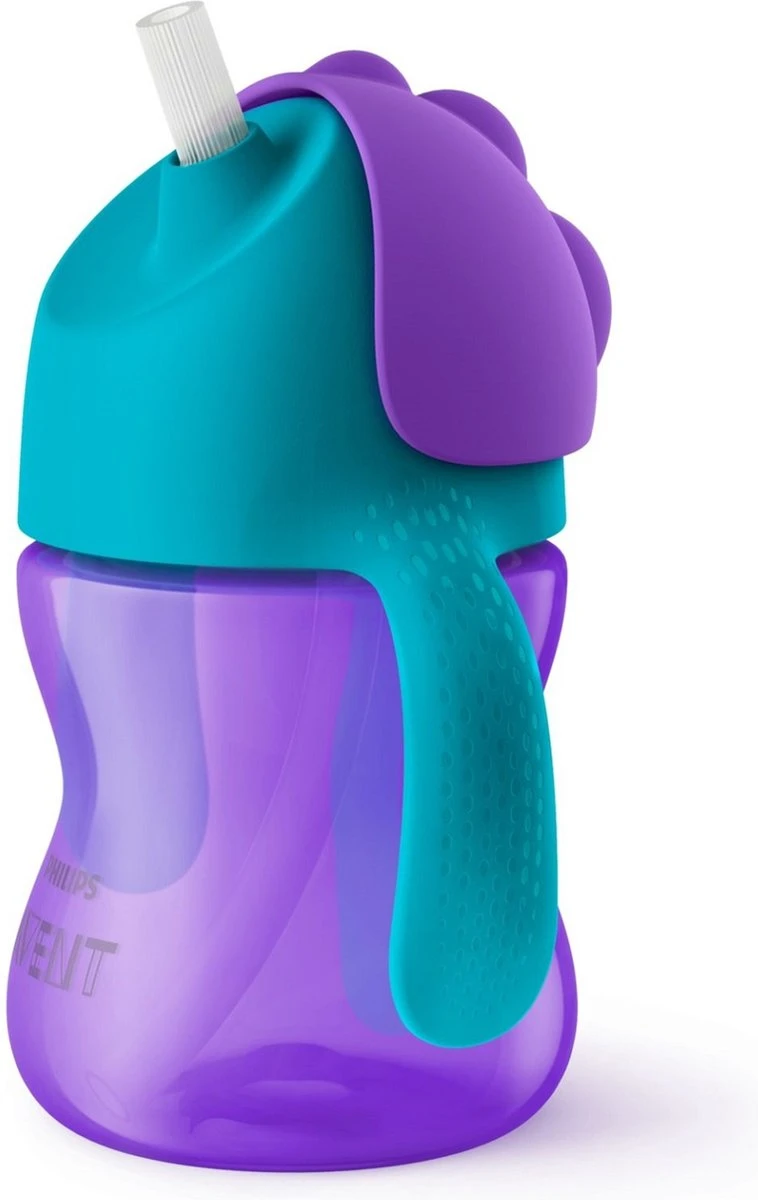 Philips Avent SCF796/02 Drinkbeker Met Rietje - 9m+ - 1 Stuk - Paars/Blauw 6 Philips Avent SCF796/02 Drinkbeker Met Rietje - 9m+ - 1 Stuk - Paars/Blauw - Afbeelding 4