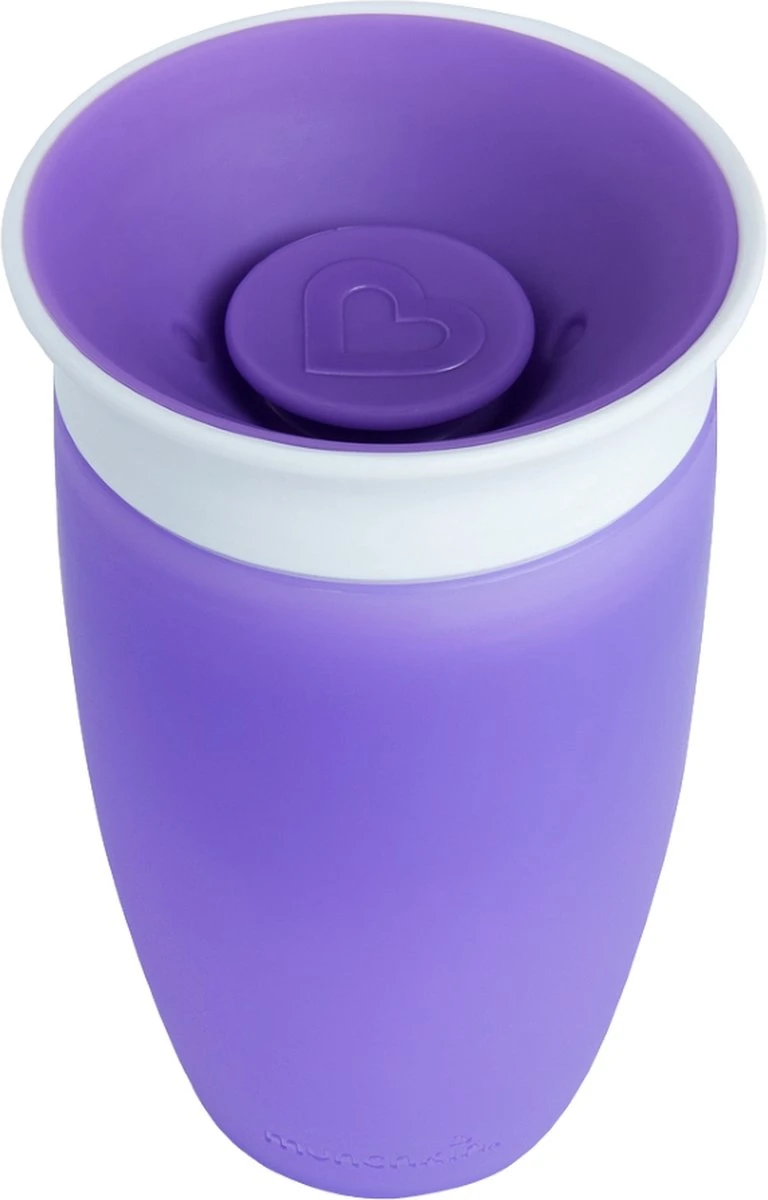 Munchkin Miracle 360 Sippy Cup Drinkbeker Purple 3 Munchkin Miracle 360 Sippy Cup Drinkbeker Purple