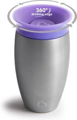 Munchkin Miracle 360 Steel Paars