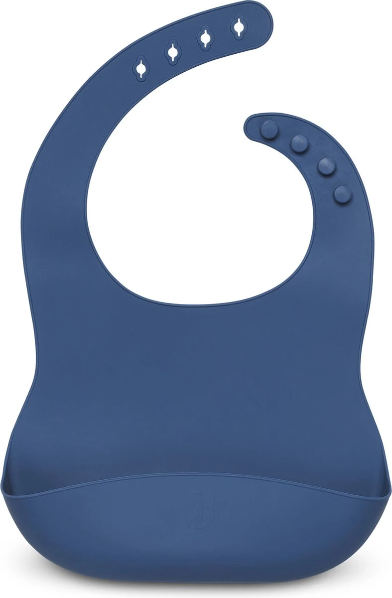 Jollein Slab Siliconen - Jeans Blue 3 Jollein Slab Siliconen - Jeans Blue