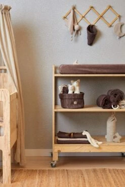 Jollein Slab Bandana - Wrinkled - Chestnut - 2 Stuks -BIBS Shop 799x1200 11