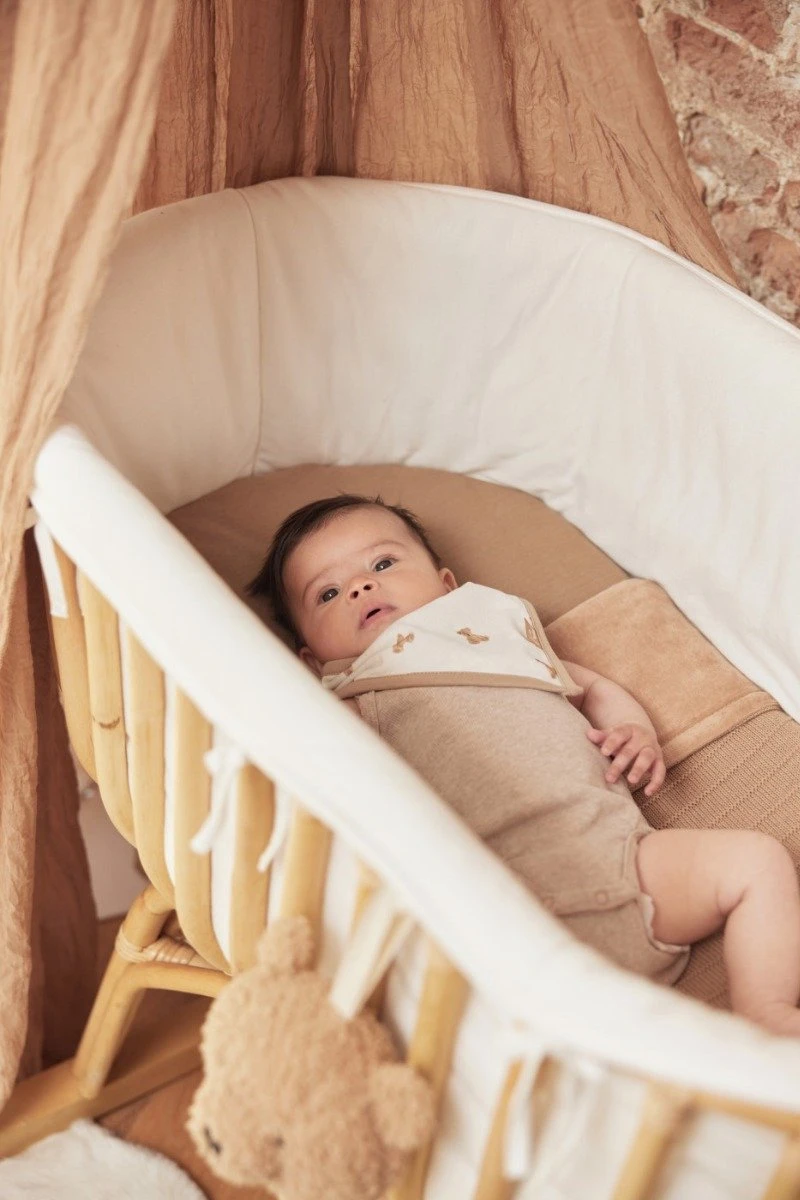 Jollein Slab Bandana Teddy Bear - 2 Stuks - GOTS 11 Jollein Slab Bandana Teddy Bear - 2 Stuks - GOTS - Afbeelding 9