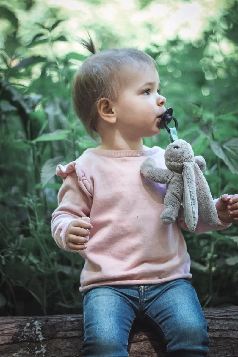 MijnNami Speenknuffel Konijntje En Soother Speen - Afneembaar Speentje - BPA Vrij 7 MijnNami Speenknuffel Konijntje En Soother Speen - Afneembaar Speentje - BPA Vrij - Afbeelding 5
