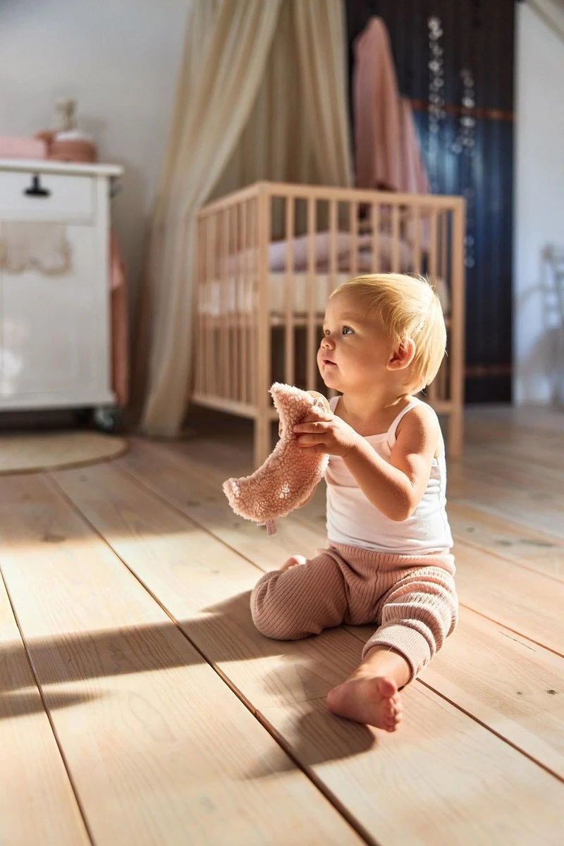 Jollein Speendoekje Moon - Pale Pink 13 Jollein Speendoekje Moon - Pale Pink - Afbeelding 11