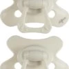 Difrax Fopspeen 12+ Maanden Natural Speen - Crèmewit/Popcorn - 2 Stuks -BIBS Shop 803x1200 1
