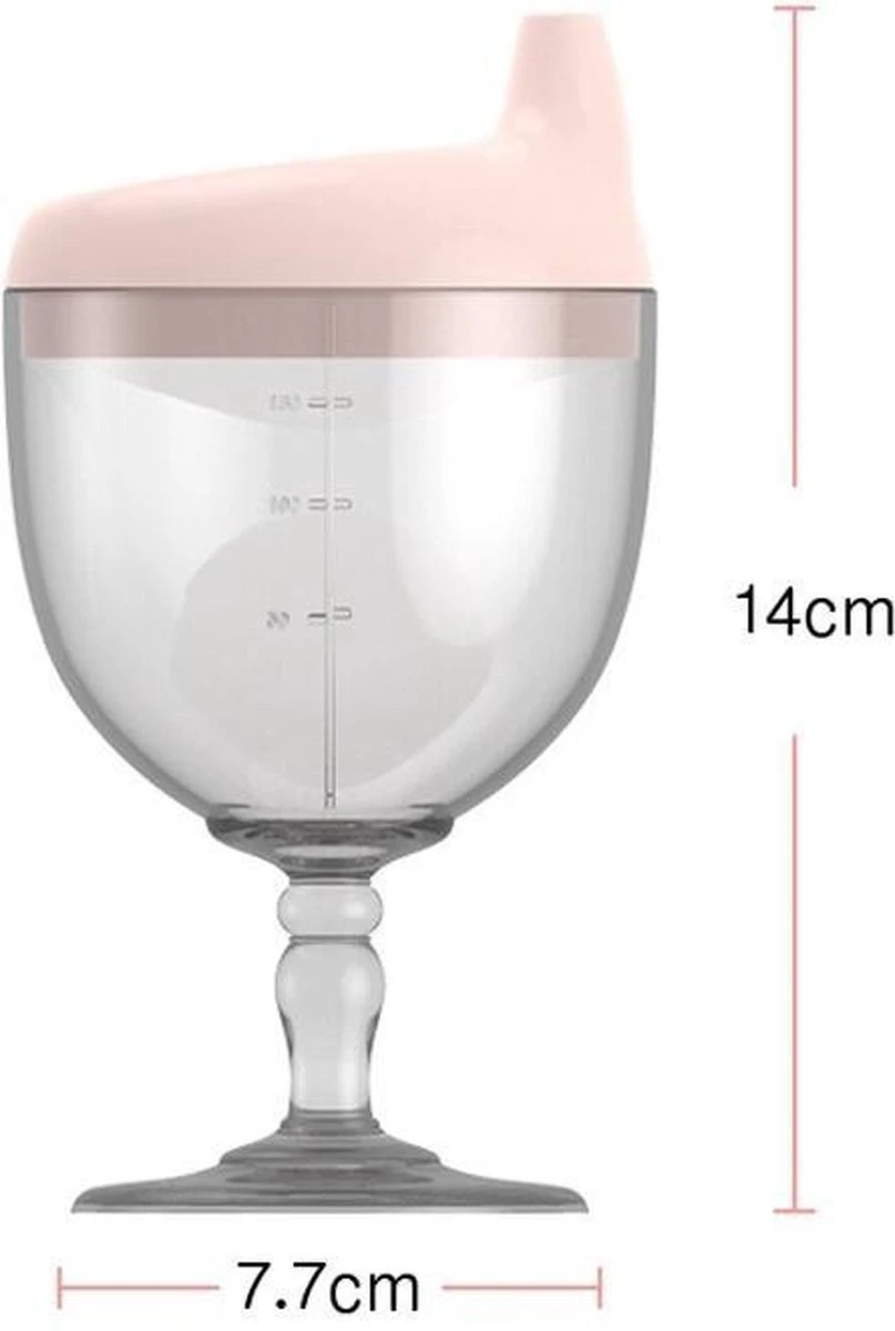 Merkloos 150ML - Baby Beker - Party Cup - Baby Plastic Beker Met Deksel - Feestbeker - Roze 5 Merkloos 150ML - Baby Beker - Party Cup - Baby Plastic Beker Met Deksel - Feestbeker - Roze - Afbeelding 3