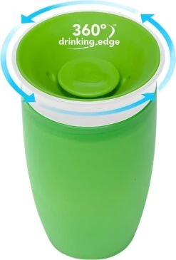 Munchkin Miracle Drinkbeker 360 Sippy Cup Groen -BIBS Shop 813x1200