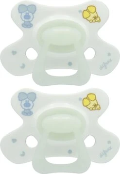 Difrax Fopspeen 20+ Maanden Natural Speen - Woezel En Pip - 2 Stuks