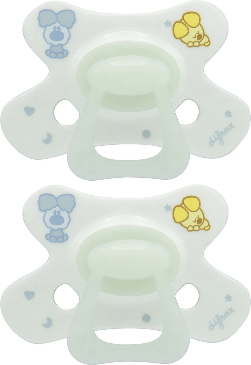 Difrax Fopspeen 20+ Maanden Natural Speen - Woezel En Pip - 2 Stuks 3 Difrax Fopspeen 20+ Maanden Natural Speen - Woezel En Pip - 2 Stuks