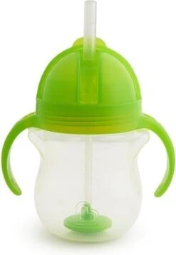 Munchkin Tip & Sip Drinkbeker Met Rietje Groen -BIBS Shop 827x1200