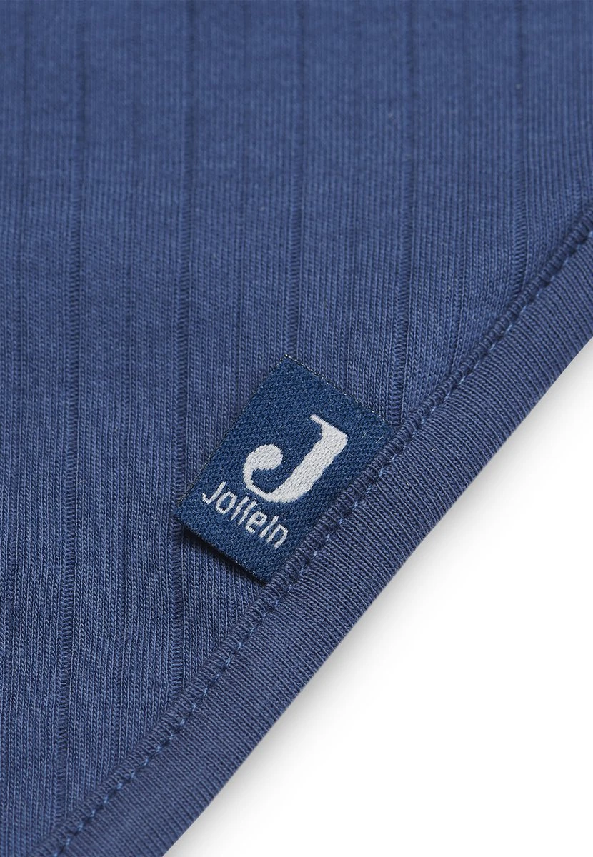 Jollein Slab Bandana Basic Stripe - Jeans Blue - 2 Stuks 12 Jollein Slab Bandana Basic Stripe - Jeans Blue - 2 Stuks - Afbeelding 10