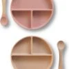 Kids Cultures | Baby Bord Met Zuignap Incl. Lepel | Kinderbord | Baby Bord | Kinderservies | Duo Oud Roze + Beige 1 Kids Cultures | Baby Bord Met Zuignap Incl. Lepel | Kinderbord | Baby Bord | Kinderservies | Duo Oud Roze + Beige -BIBS Shop 856x1200 2