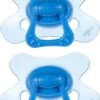 Difrax Fopspeen 6+ Maanden Natural Speen - Blauw/Sky - 2 Stuks 1 Difrax Fopspeen 6+ Maanden Natural Speen - Blauw/Sky - 2 Stuks -BIBS Shop 857x1200 1