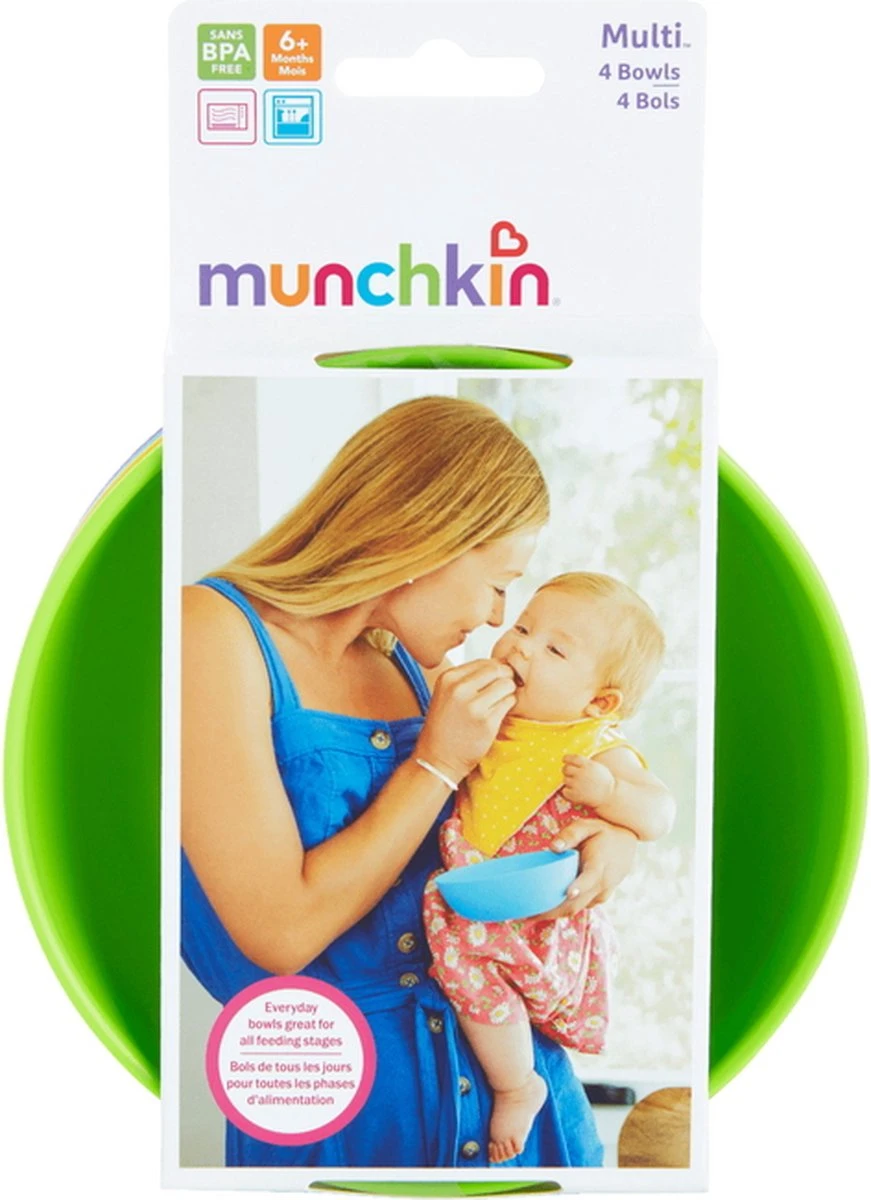 Munchkin 4 Stuks Eetkommen 4 Munchkin 4 Stuks Eetkommen - Afbeelding 2