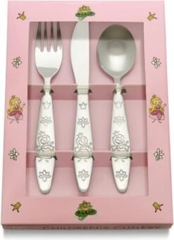 Zilverstad - Kindercouvert 3-dlg Prinses RVS 18/10 -BIBS Shop 872x1200
