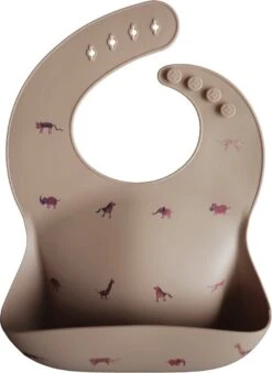 Mushie Siliconen Baby Slabbetje Met Opvangbakje | Rocket | BPA Ftalaatvrij| Afwasbaar -BIBS Shop 874x1200