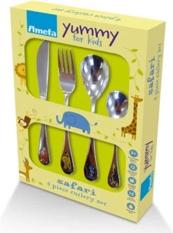 Amefa Safari Kinderbestekset - 4 Delig