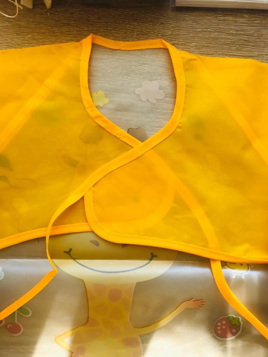 Merkloos 3 Stuks - Baby Slabbetjes Met Mouwen - Aapje Dinosaurus Leeuw Groen - Waterproof 4 Merkloos 3 Stuks - Baby Slabbetjes Met Mouwen - Aapje Dinosaurus Leeuw Groen - Waterproof - Afbeelding 2