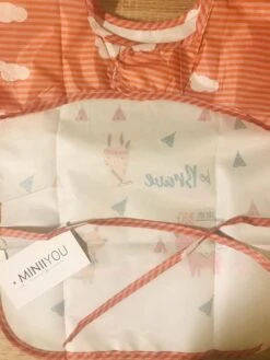 Merkloos Duo Pack - Vogel & Flamingo| Slabbetje Lange Mouwen Met Brede Opvangbak (1-3 Jaar) - Mag In Vaatwasser/ Wasmachine -BIBS Shop 900x1200 2