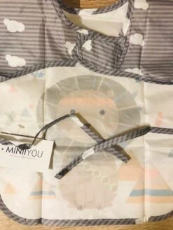 4-Pack - Slab Met Mouwen En Opvangbak - Leeuw, Eland En Hert - 1-4 Jaar -BIBS Shop 900x1200 20