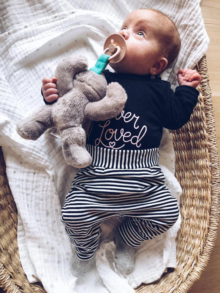 MijnNami Speenknuffel Konijntje En Soother Speen - Afneembaar Speentje - BPA Vrij 5 MijnNami Speenknuffel Konijntje En Soother Speen - Afneembaar Speentje - BPA Vrij - Afbeelding 3