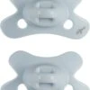 Difrax Fopspeen 0-6 Maanden Dental - Lichtblauw/Ice - Orthodontische Speen - 2 Stuks -BIBS Shop 908x1200