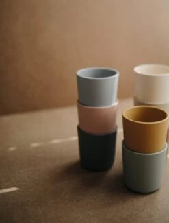 Siliconen Drinkbeker - Mushie - BPA Vrij - Vanilla- Set 2 -BIBS Shop 911x1200 4