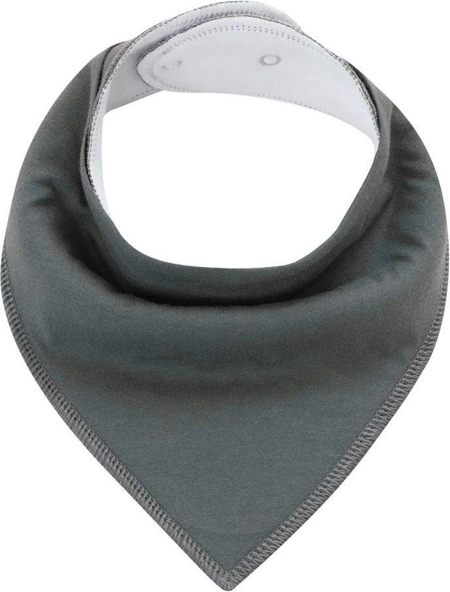 MINIIYOU - Set 6 Stuks Bandana Slabbetjes - Effen Grijs Wit - Waterproof – Jongens Meisjes - Puntslabbetjes - Katoen + Fleece 8 MINIIYOU - Set 6 Stuks Bandana Slabbetjes - Effen Grijs Wit - Waterproof – Jongens Meisjes - Puntslabbetjes - Katoen + Fleece - Afbeelding 6