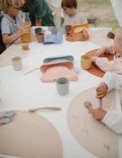 Siliconen Drinkbeker - Mushie - BPA Vrij - Vanilla- Set 2 -BIBS Shop 930x1200 2