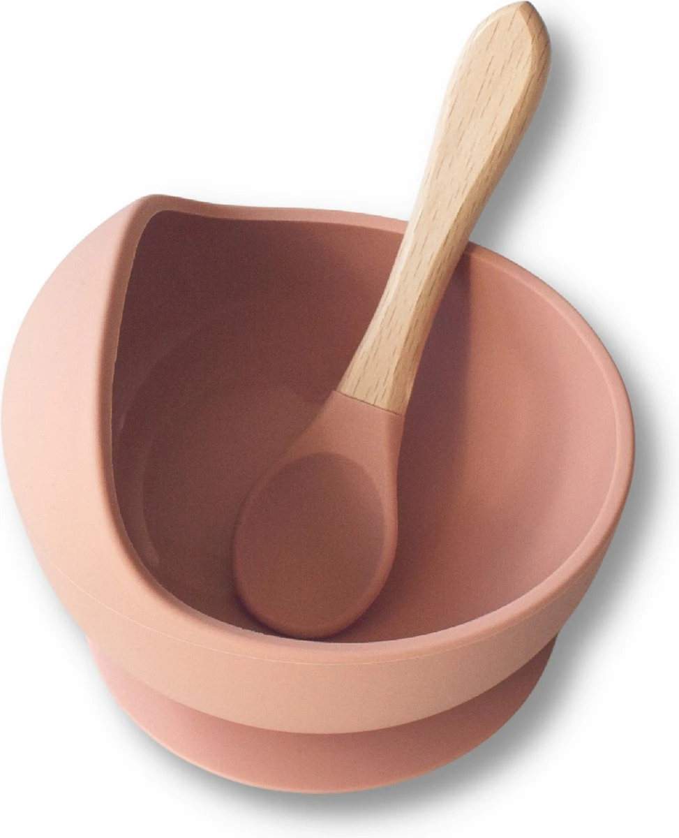 Kids Cultures | Baby Servies | Kinderbord En Kinderkom Met Zuignap Inclusief Lepels | Baby Bord | Oud Roze 10 Kids Cultures | Baby Servies | Kinderbord En Kinderkom Met Zuignap Inclusief Lepels | Baby Bord | Oud Roze - Afbeelding 8