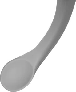 JU&MP Kommetje Met Lepel - Baby - Kinderservies - Zuignap - Onbreekbaar - Grijs -BIBS Shop 995x1200
