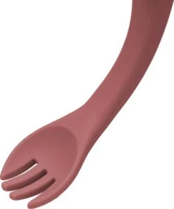 JU&MP Kinderbestek - Baby - 2 Baby Lepels En Vorken - Baby Bestek - BPA-Vrij - Roze -BIBS Shop 999x1200